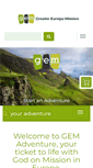 Mobile Screenshot of gemadventure.com